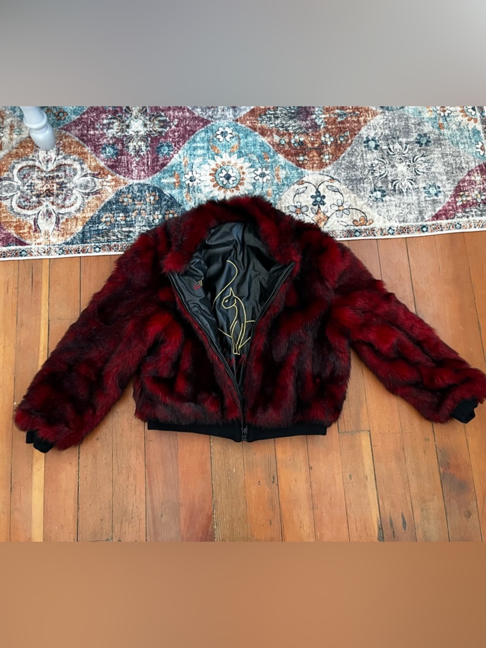 Y2K Baby Phat reversible coat